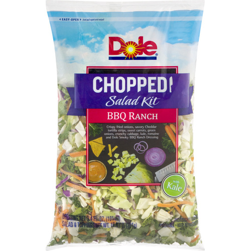 DOLE CHOP SAL BBQ RANCH 14.4 OZ