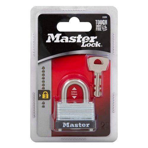 MASTER LOCK/KEY 1 COUNT