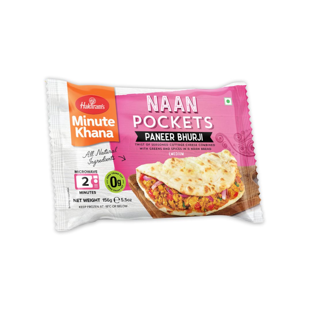 Naan Pocket Paneer Bhurji 156 GM