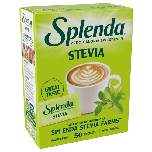 SPLENDA STEVIA 50 COUNT