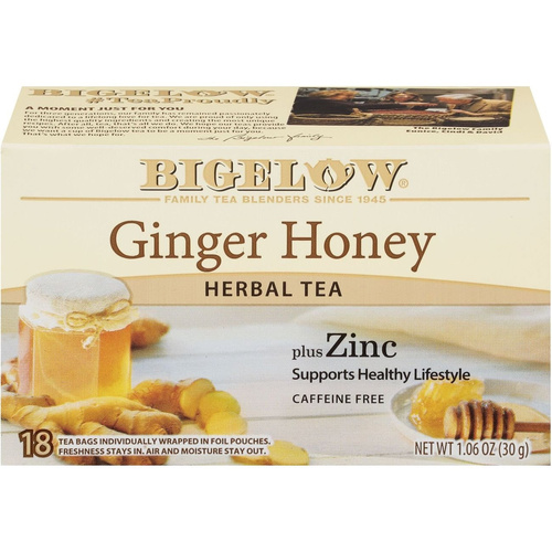 BIGELOW GINGER HONEY 18 COUNT
