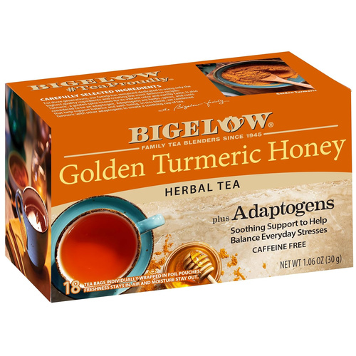 BIGELOW TUMERIC HONE 18 COUNT
