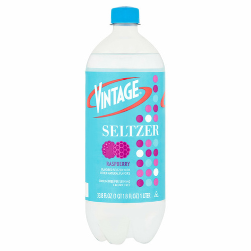 VINTAGE SELZR RASPBR 1 LTR