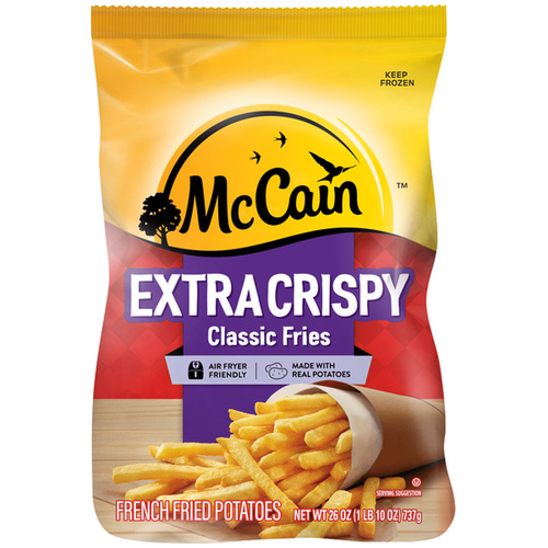 MCCAIN EXTRA CRISPY CLASSIC FRIES 26 OZ