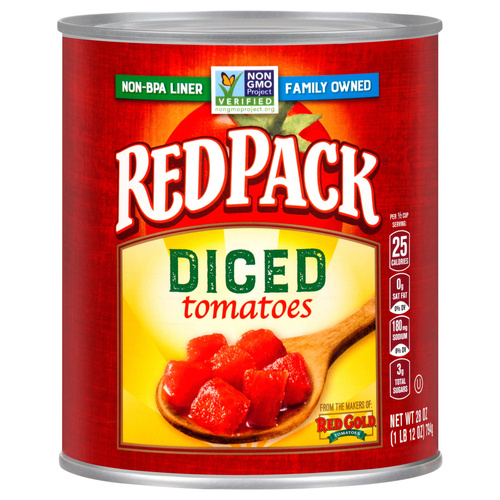 RED PACK DICED TOMATO   28Z 28 OZ