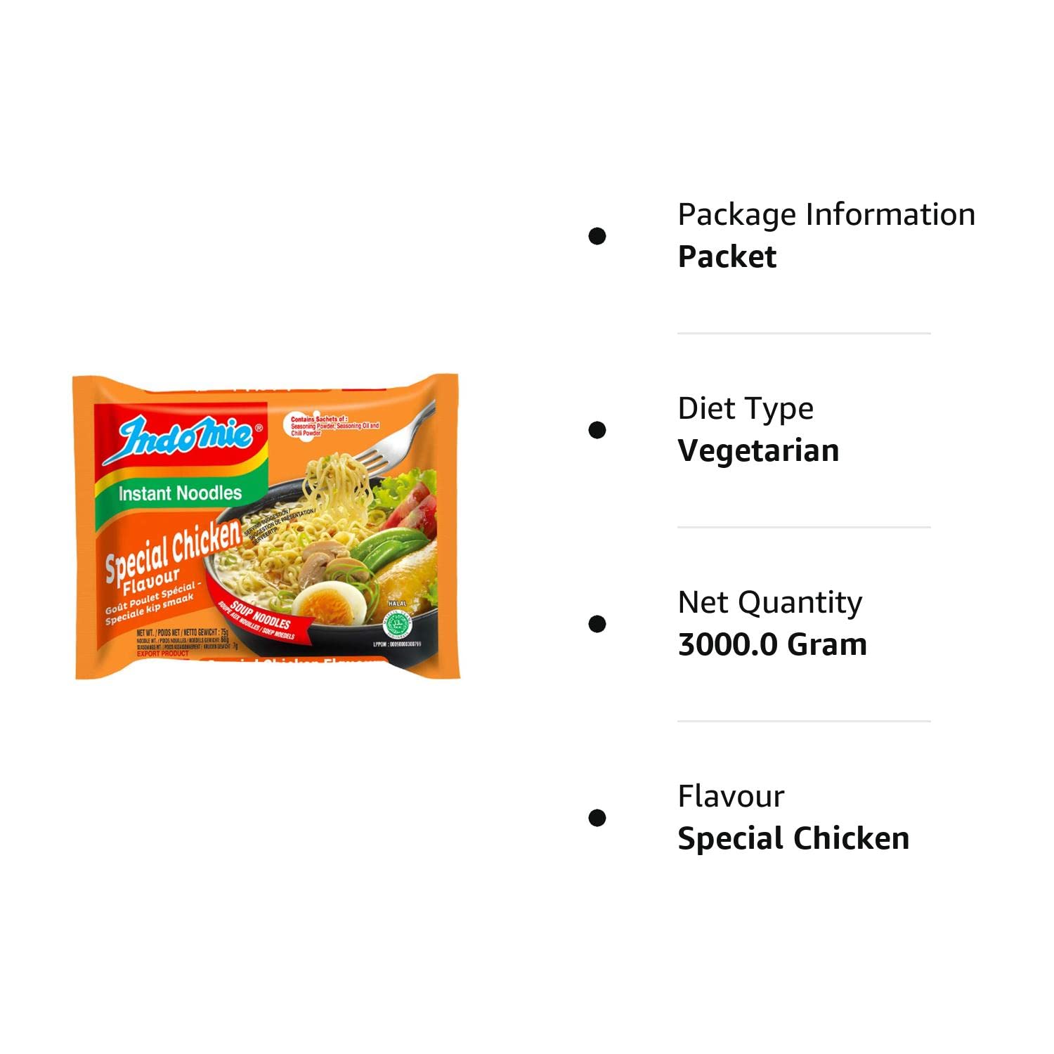 INDOMIE SPECIAL CKN 375 GM