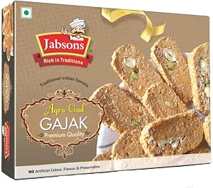 JABSONS AGRA GUR GAJAK 400 GM