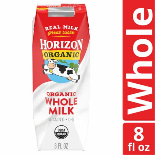HORIZON WHOLE MILK 8 OZ