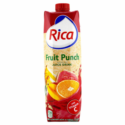 RICA FRUIT PUNCH 33.8 OZ
