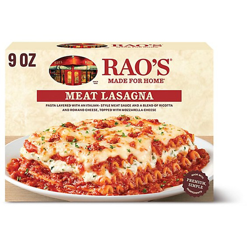 RAO MEAT LASAGNA 8.9 OZ