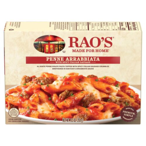RAOS PENNE ARIBIATA 9.5 OZ