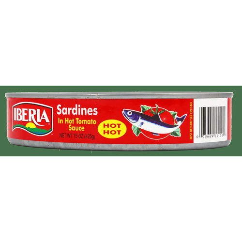 Iberia Sardines In Hot Tomato 15 OZ