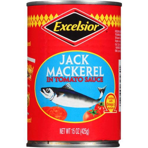 EXC JACK MACKEREL IN TOM 15 OZ