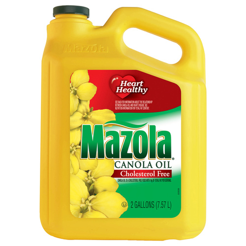 MAZOLA CANOLA OIL 2 GALLON