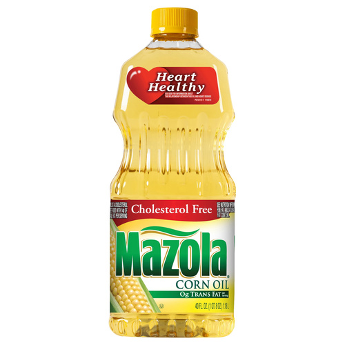MAZOLA Corn Oil, Cholesterol Free 40 OZ