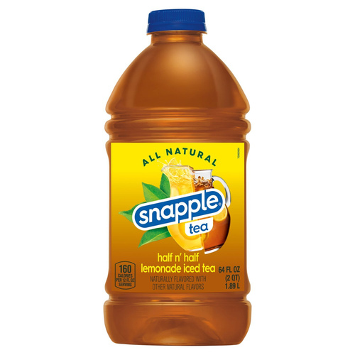 SNAPPLE TEA HAFT HAFT LEM 64 OZ