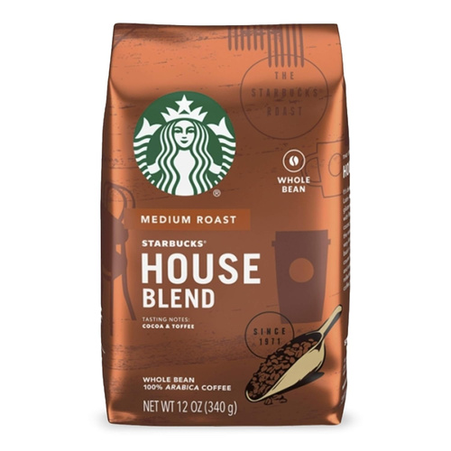 STARBUCK HOUSE BLND BAG 12Z 12 OZ