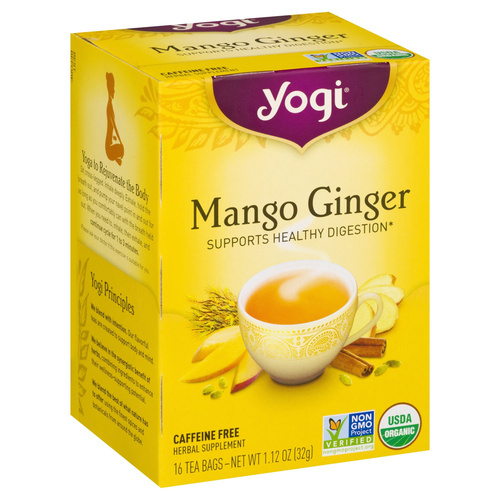 YOGI MANGO GINGER 16 COUNT