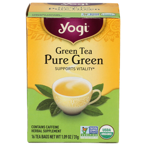 YOGI GRN TEA PUR GR 16 COUNT