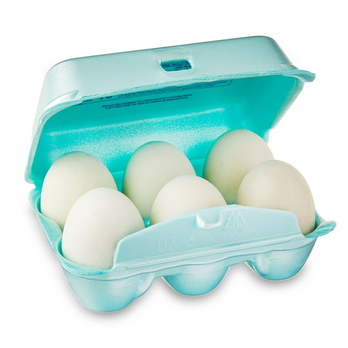 EGGS LARGE WHT 1/2 DOZ 6 COUNT