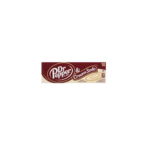 DR. PEPPER CREAM SODA 12 PACK