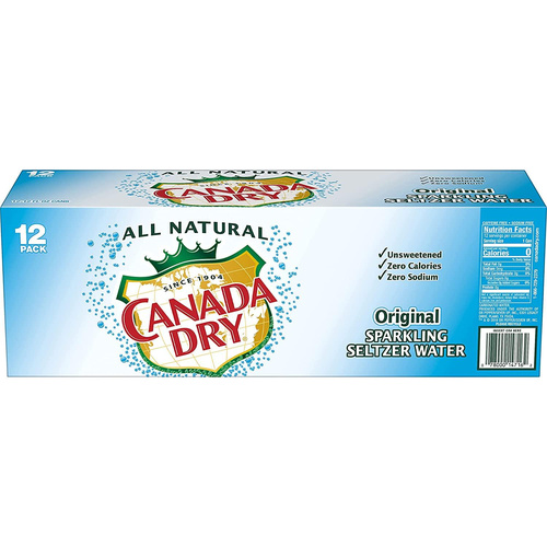 CAN DRY ORIGINAL SELTZ 12PK 144 OZ
