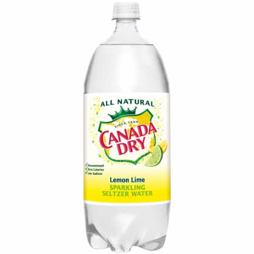 CAN DRY LEM LIME SELTZR 2LT 2 LTR