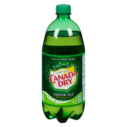 CANADA DRY GINGER ALE 1LT 33.8 OZ