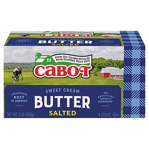 CABOT QTRS SLT BUTTER   1LB 16 OZ