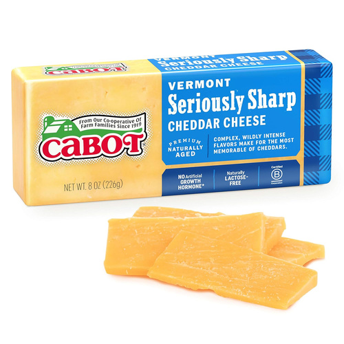 CABOT SERIOUSLY SHP YELL 8Z 8 OZ