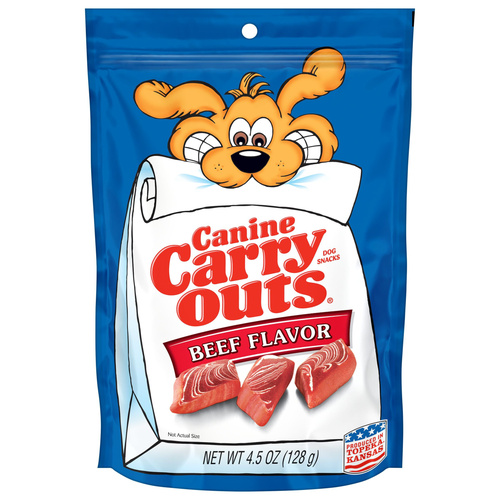 CANINE CARRY OUT BEEF 4.5 OZ