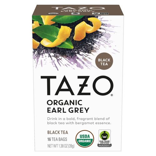 TAZO ORG EARL GREY 16 COUNT
