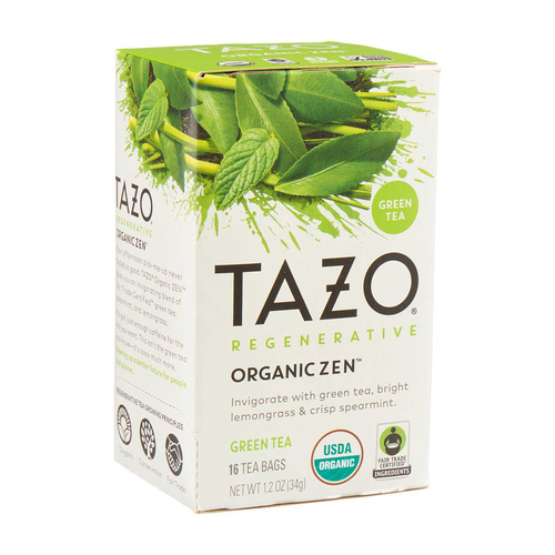 TAZO ZEN GREEN TEA 16 COUNT
