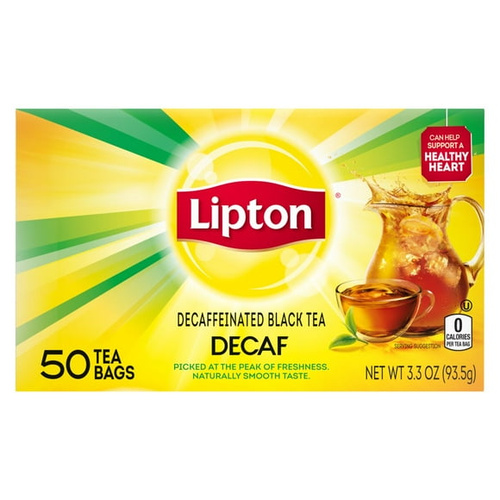 LIPTON DECAF TEA BAG 50 COUNT