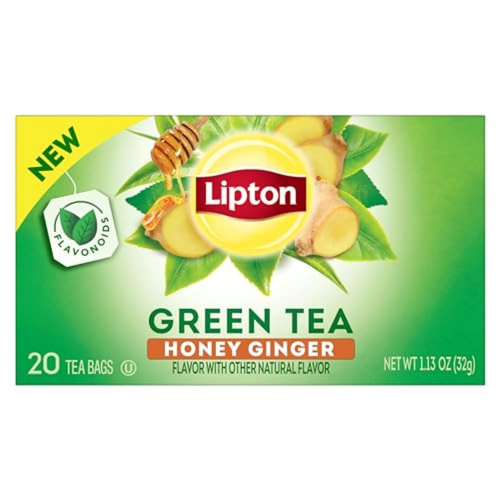 LIPT GRN TEA HNY GIN 20 COUNT