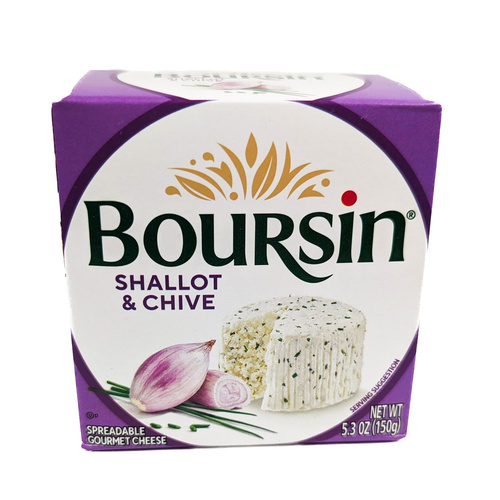 BOURSIN SHALLOT & CH 5.3 OZ