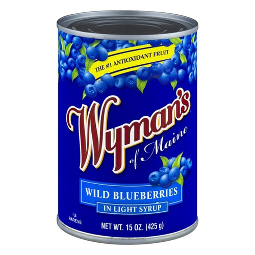 WYMANS WILD BLUEBERR 15 OZ