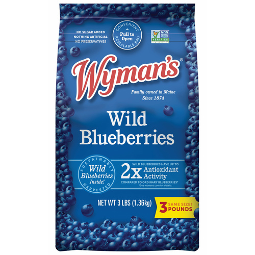WYMANS WILD BLUEBERR 48 OZ