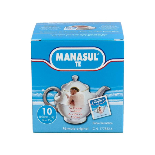 MANASUL TE ADELGAZANTE 10CT 10 COUNT