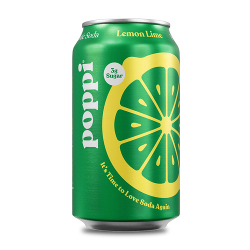 POPPI SODA LEMON LEME 12 OZ