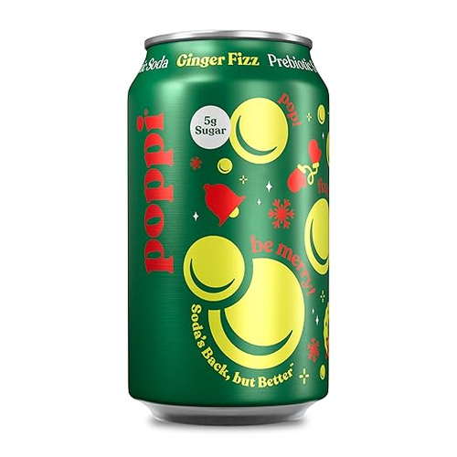 POPPI SODA GINGER FIZZ 12 OZ