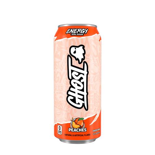 GHOST ENERGY PEACH 16 OZ