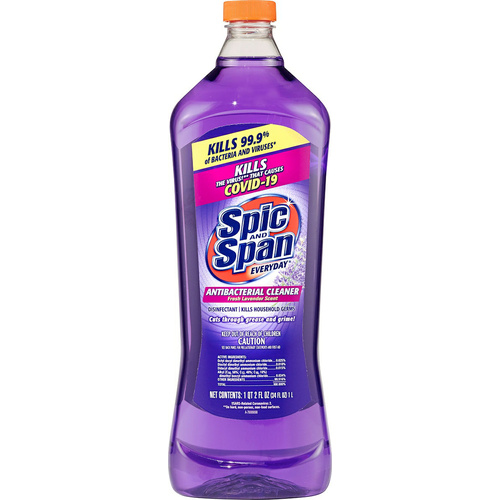 SPIC & SPAN LAVENDER 34 OZ