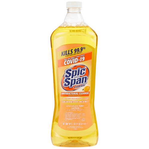 SPIC & SPAN LEMON 34 OZ