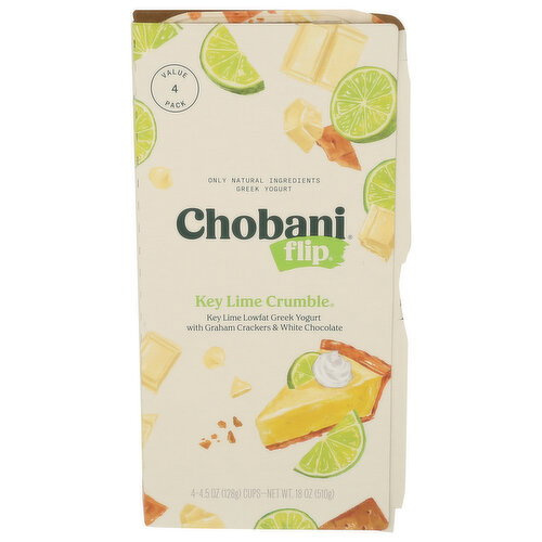 CHOBANI YOGURT FLIP K LIME 4.5 OZ