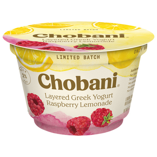 CHOBANI RASP LMADE D 7 OZ