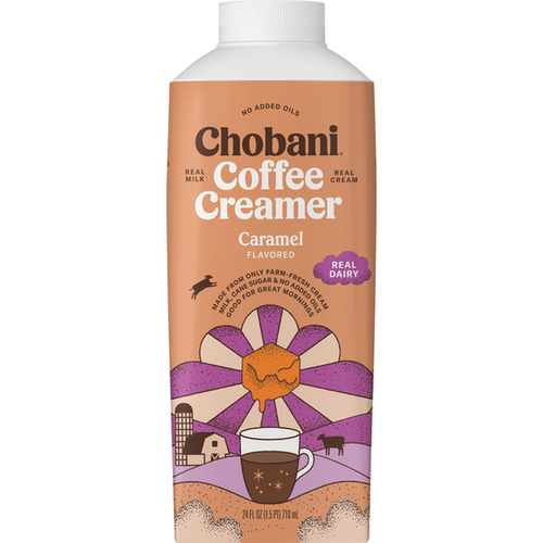 CHOBANI CREAMER CARM 24 OZ