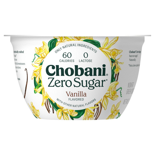 CHOBANI ZERO VANILLA 5.3 OZ