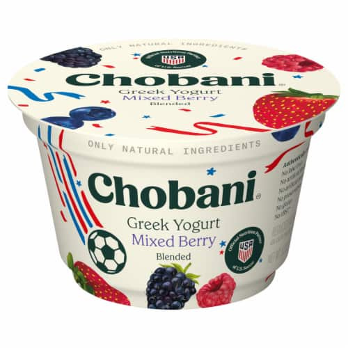 CHOBANI VAN GREEK YGRT MIXED BERRIES 5.3 OZ
