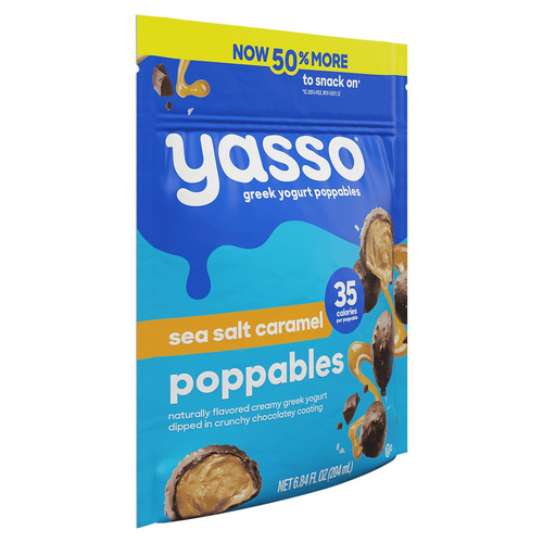 YASSO SS CARMEL POPP 6.84 OZ